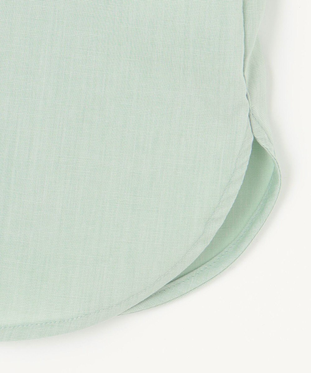 J.PRESS LADIES 【洗える】ラミーポプリン クルーネック ブラウス 