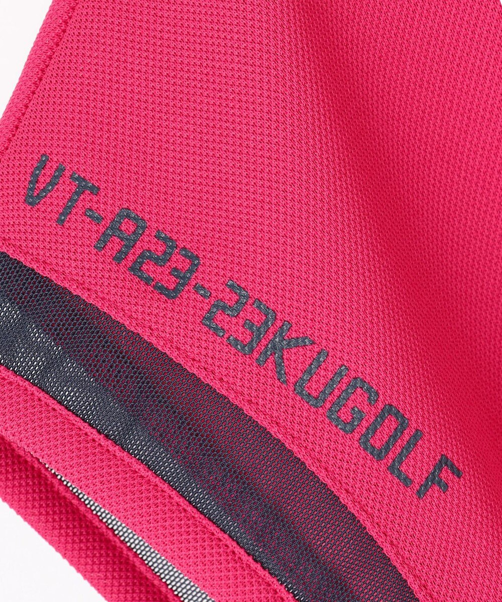 23区GOLF 【WOMEN】エイトロックカノコ カラーポロシャツ 