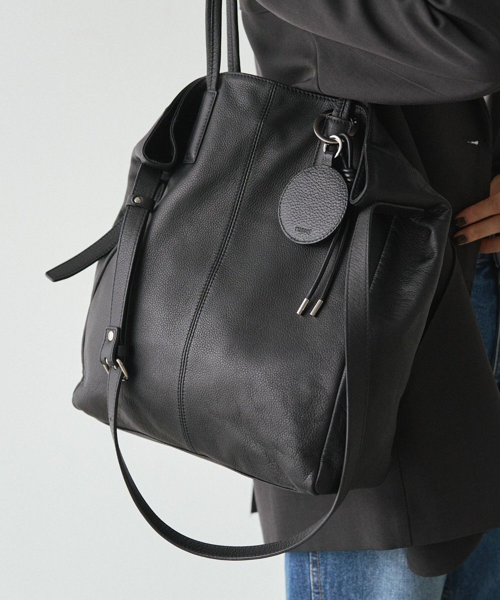 russet 【2025AW新作】ミラー付きレザーチャーム(Z-217) 