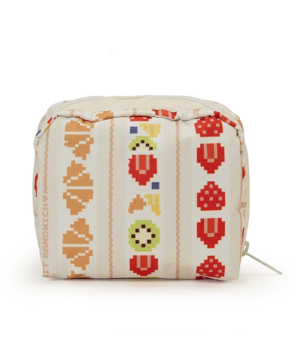 LeSportsac SQUARE COSMETIC/フルーツサンドイッチ 