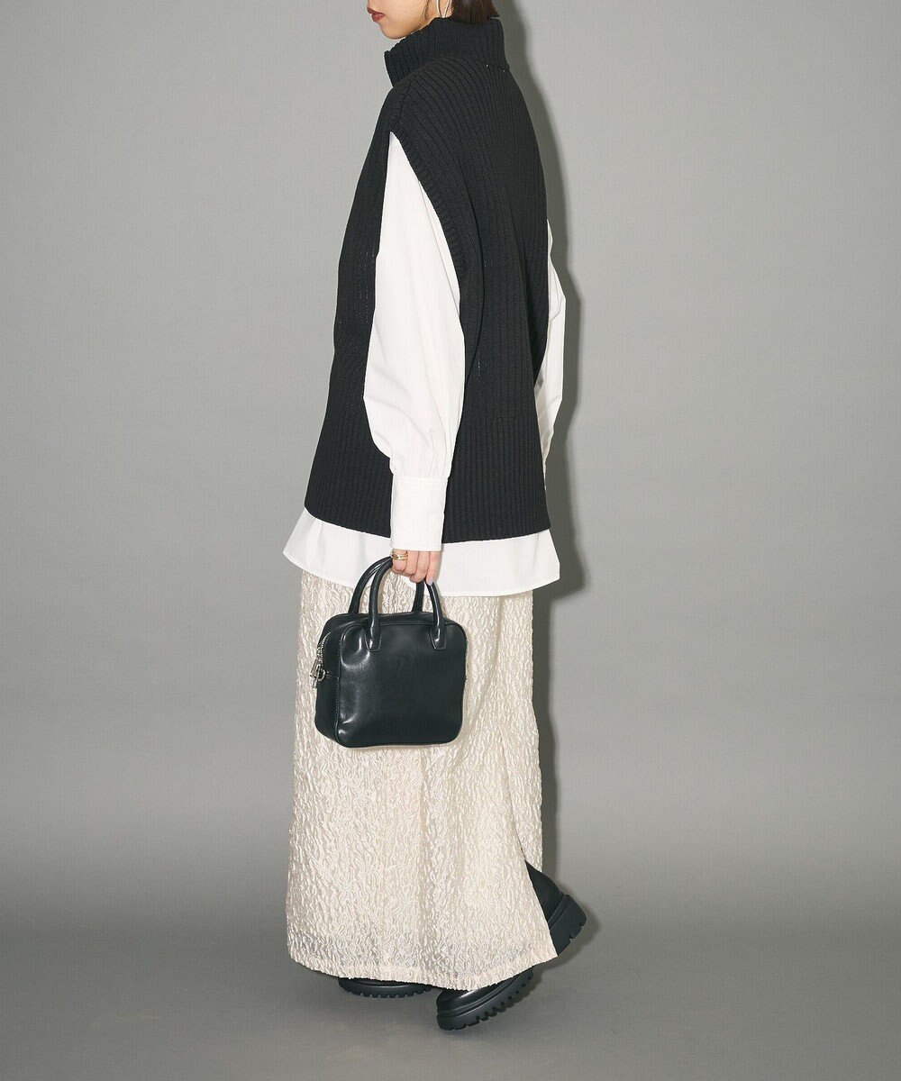 Green Parks ハイウエストコクーンスカート 