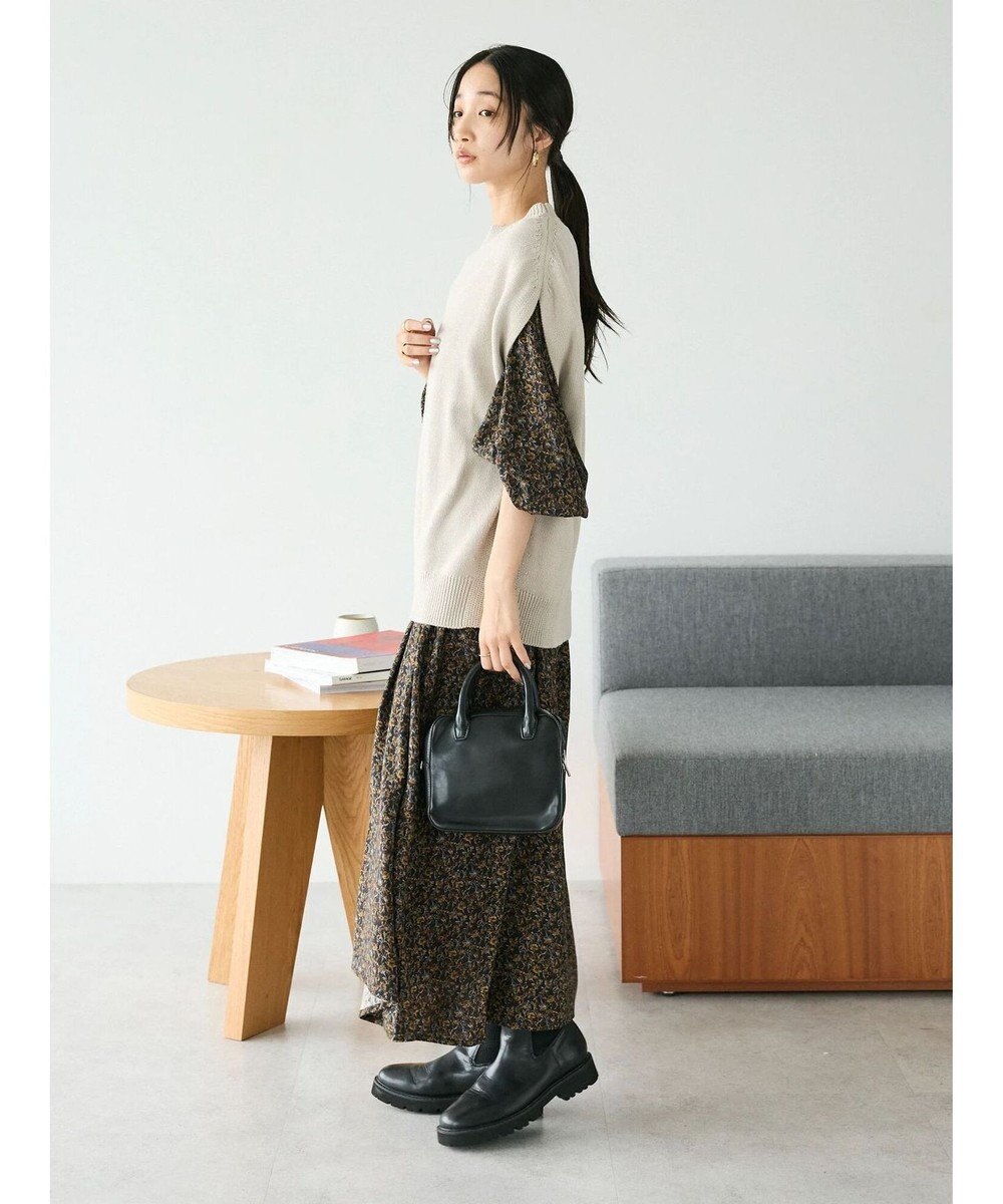 CRAFT STANDARD BOUTIQUE クルーネックニットベスト 