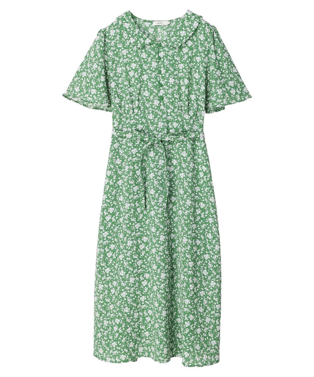 earth music&ecology ちょっとレトロなワンピース 