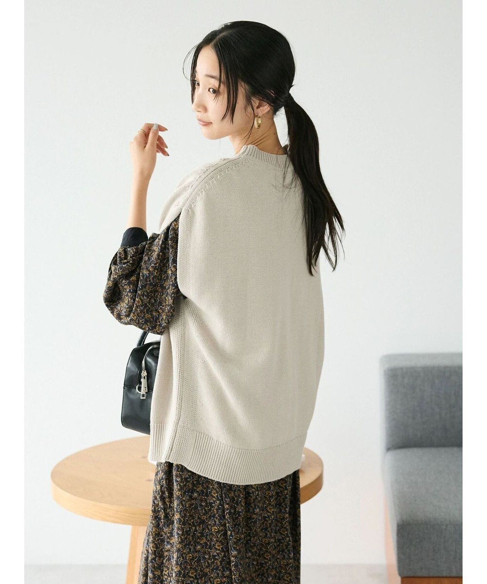 CRAFT STANDARD BOUTIQUE クルーネックニットベスト 