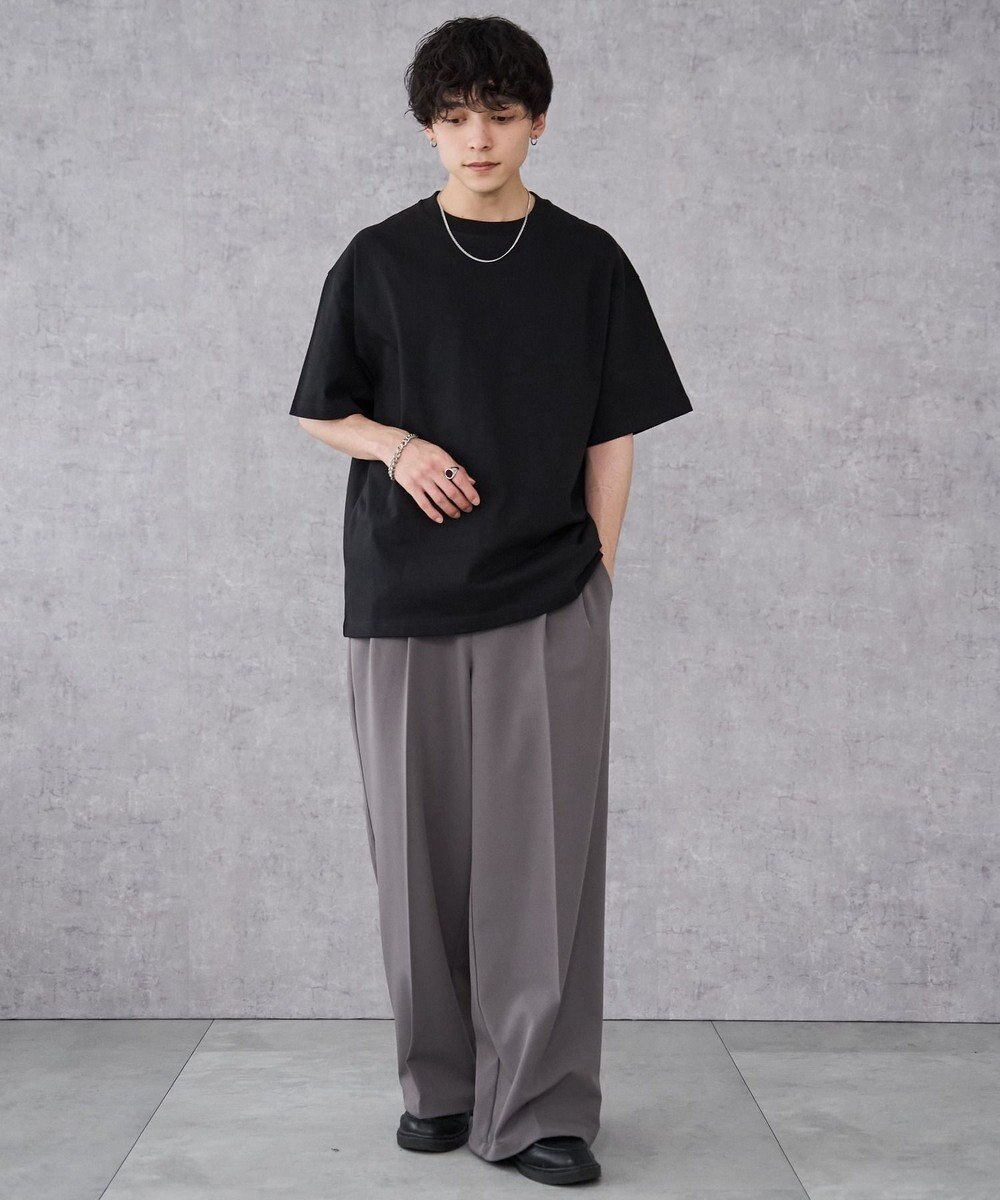 WEGO 【ユニセックス着用アイテム/綿100%/SMLXLサイズ展開】シルキーリッチヘビーコットンT 