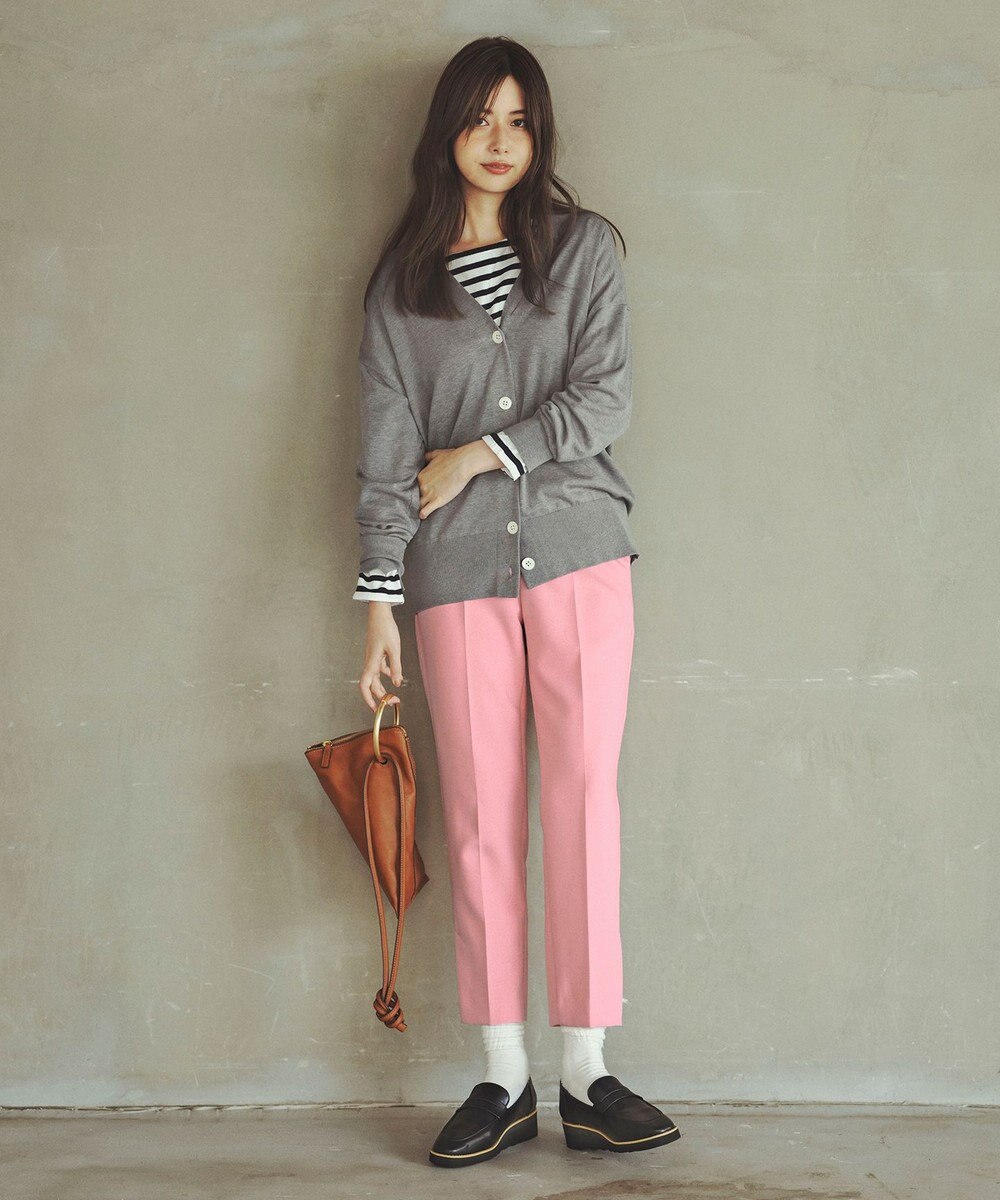 UNFILO L イージーパンツ テーパード 