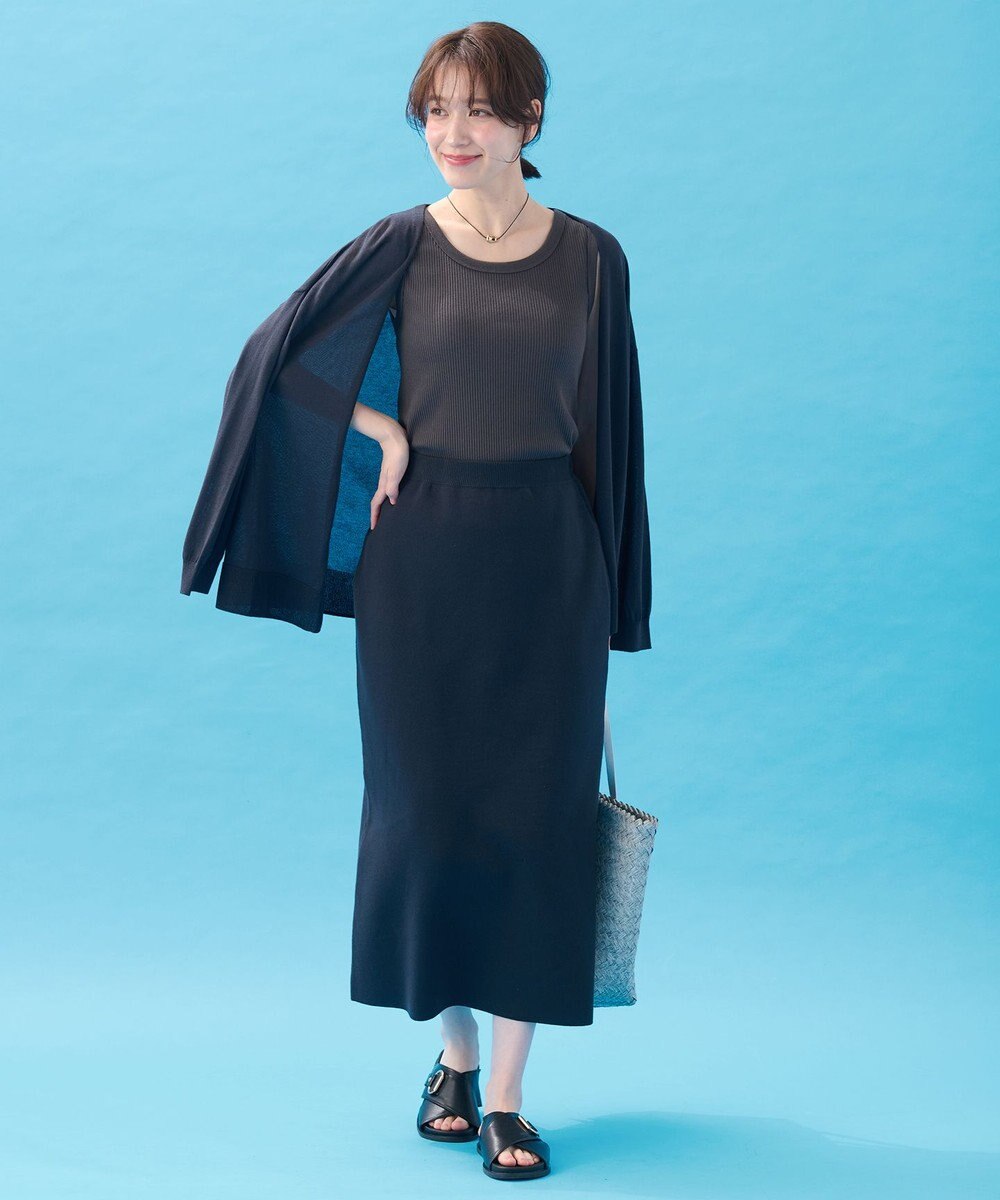 ANY L 【新色追加】ラウンドタンクトップ 