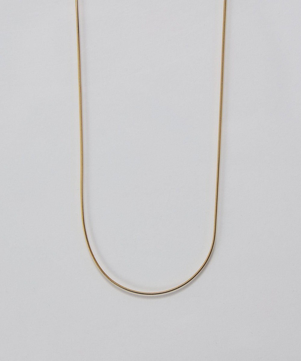 Phoebe 【金属アレルギー対応】ミニマルコンパクトチェーンネックレス/サージカルステンレス ゴールド 