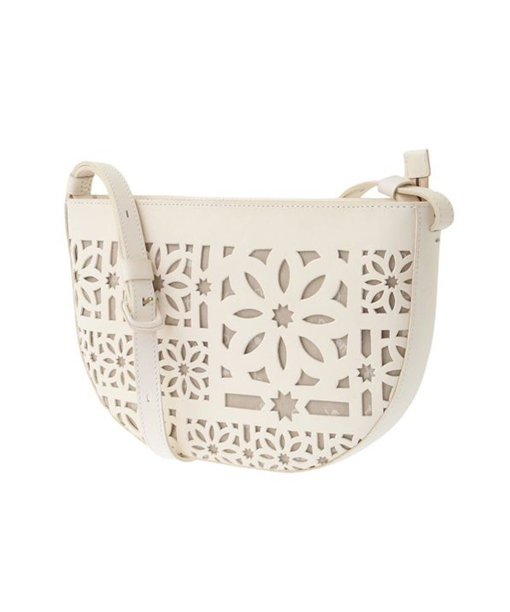 genten セイル カットワーク　ショルダーバッグ 