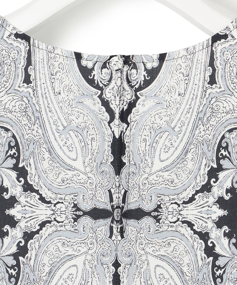 23区 【洗える】Ratti ドローイング ペイズリー プリント ブラウス 