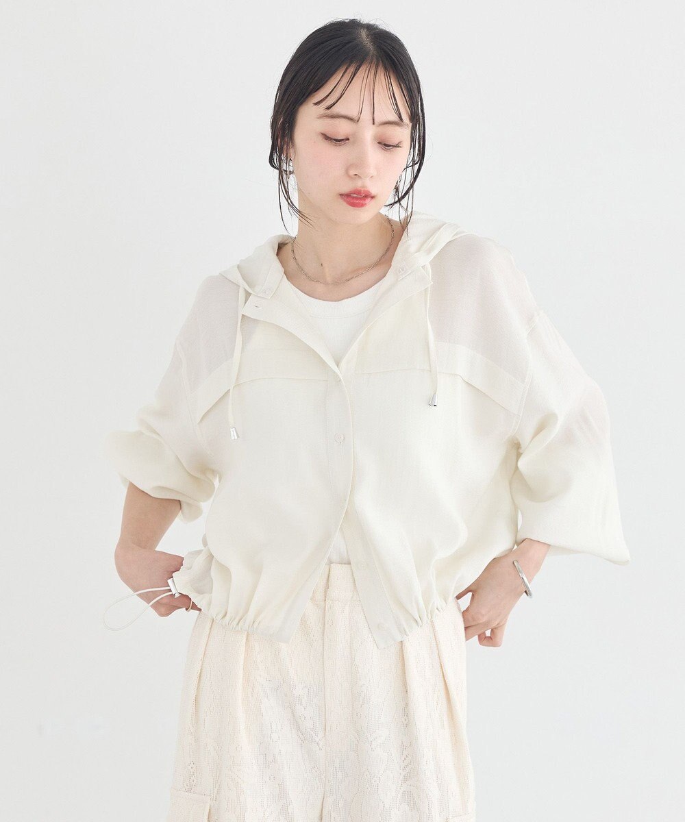 earth music&ecology 【予約】シアーシャツブルゾン 