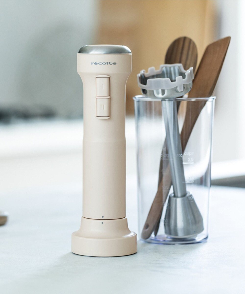 YAMATO テーブル＆キッチン 【レコルト】コードレスハンディブレンダー  レッド  RHB-2(R) 