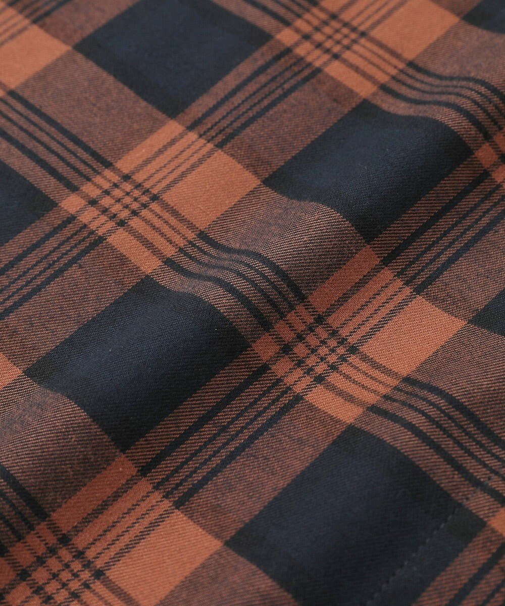 AMERICAN HOLIC チェックフードシャツ 