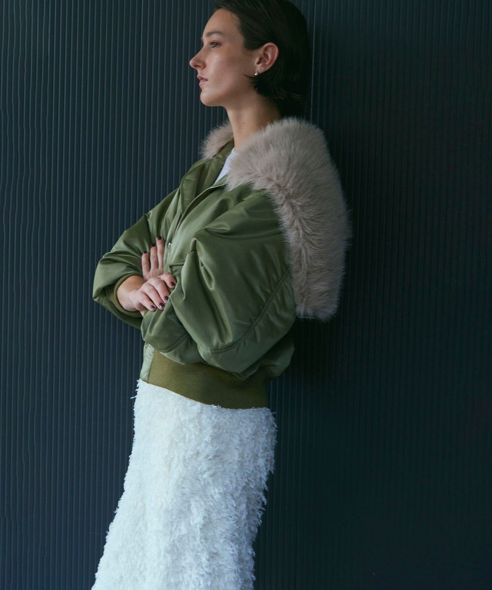 NAVE 【Nave】ファーカラーMA-1 