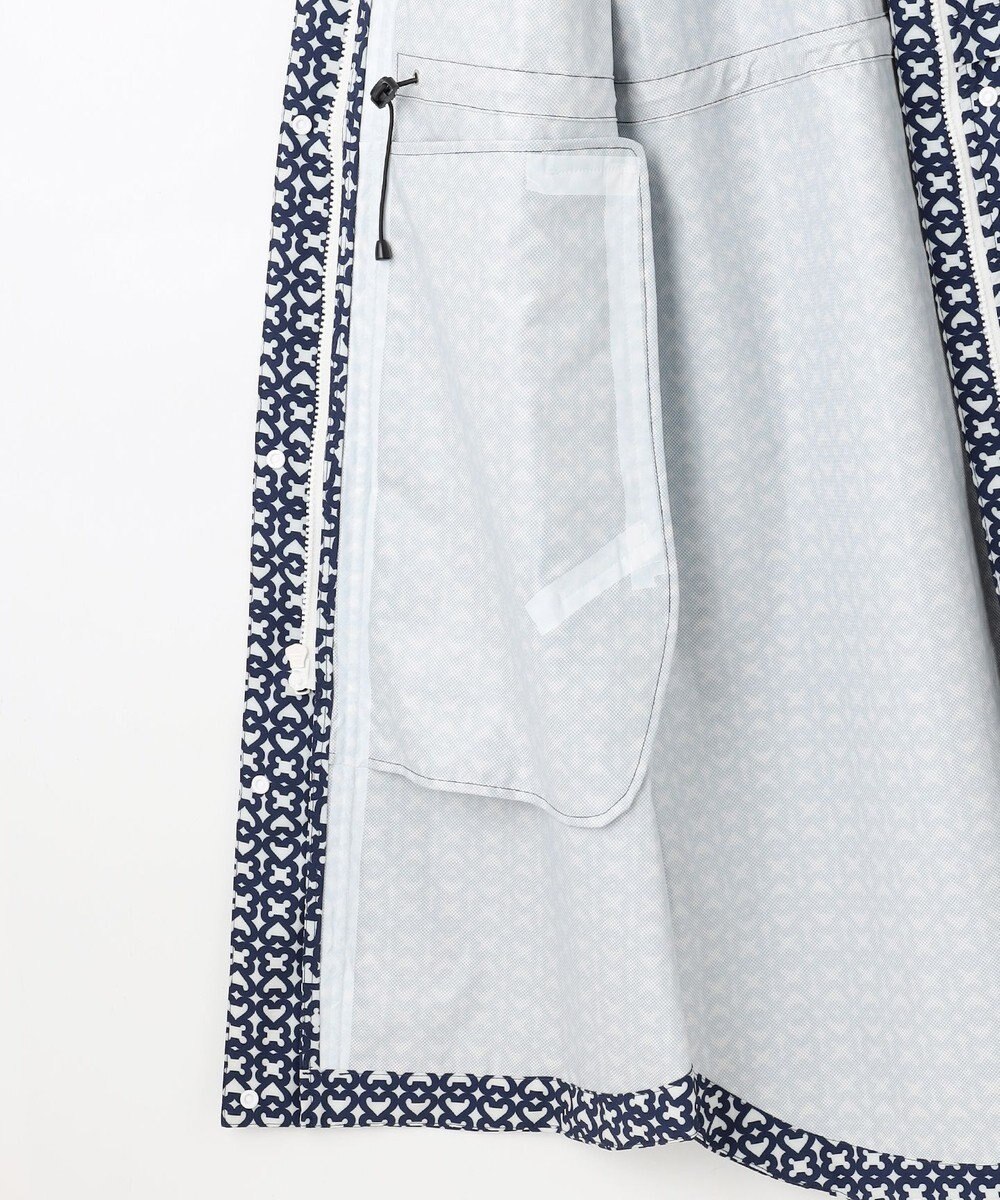 23区GOLF 【WOMEN】モノグラム ポケッタブルレインワンピース 