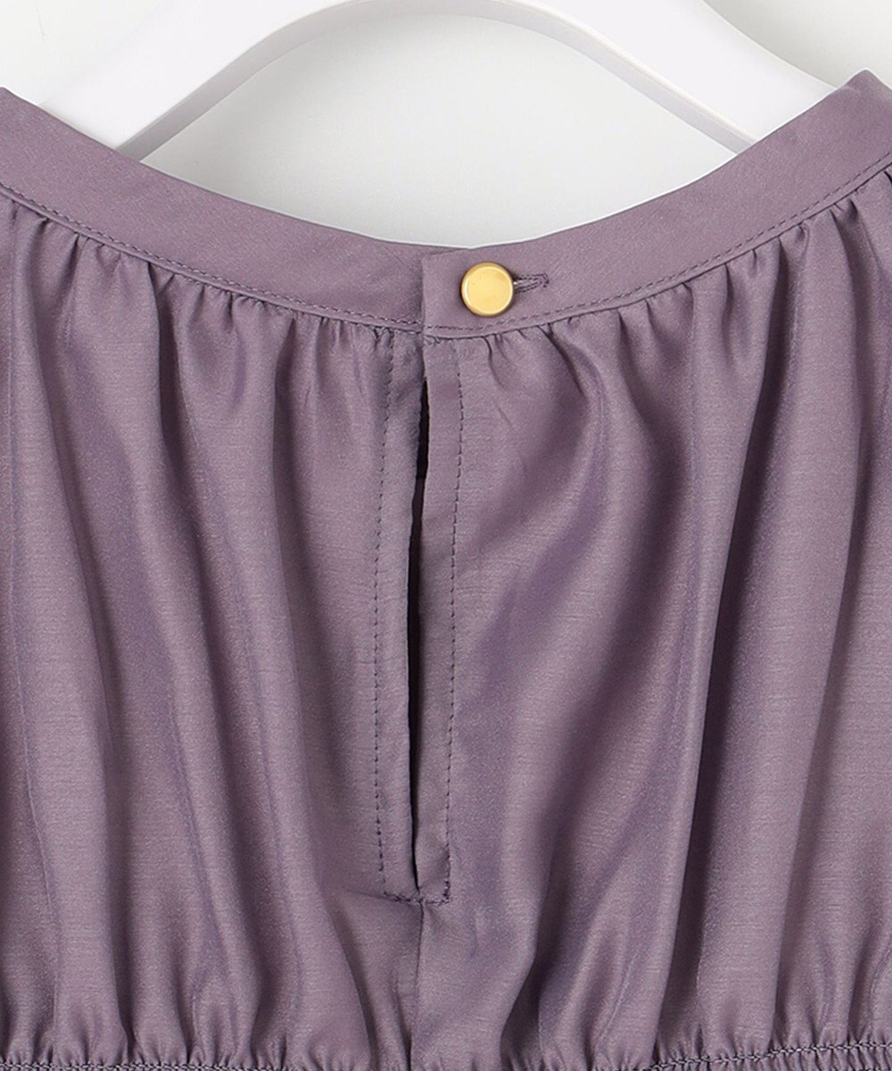 ANY SIS 【洗える】オーガンジーシャーリング ブラウス 