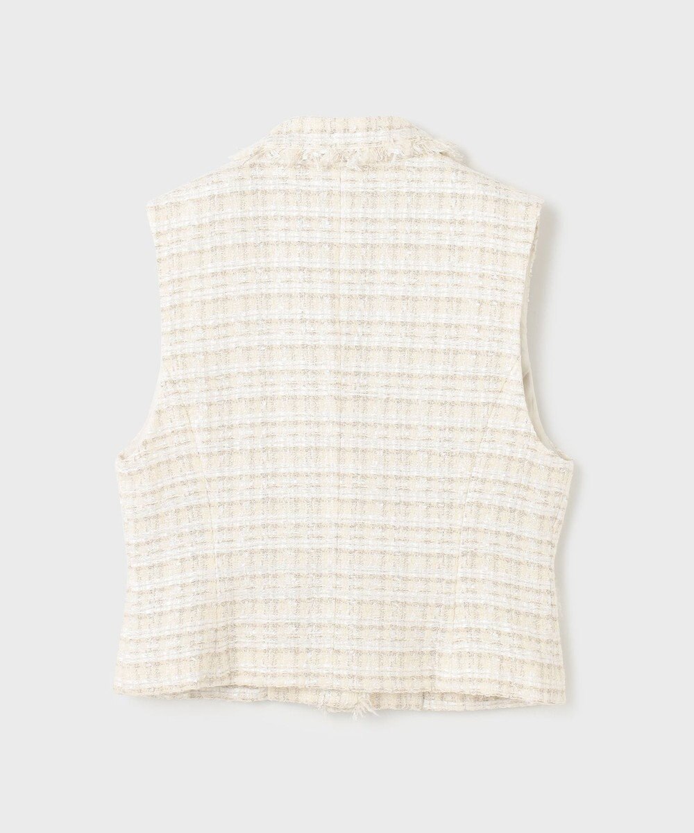 GRACE CONTINENTAL ツイードベスト 