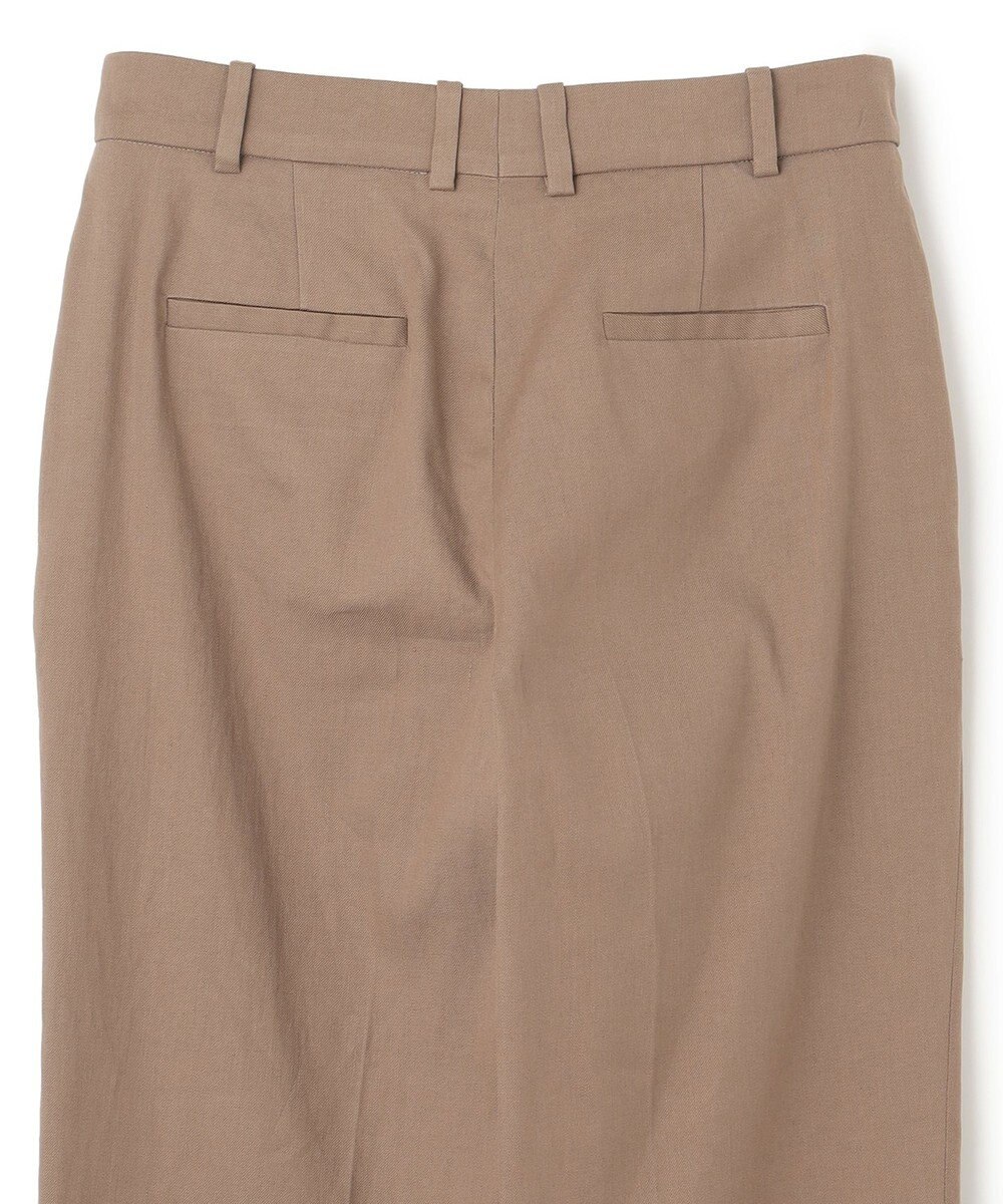 JOSEPH ストレッチリネンコットン　ストレートトラウザーズ 