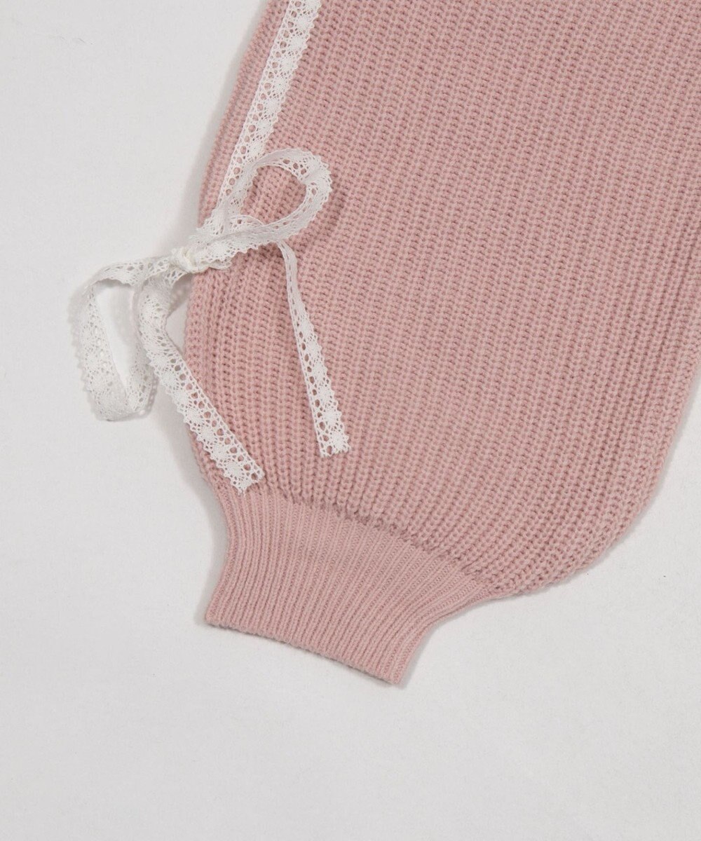 WEGO レースリボンニットパーカー 