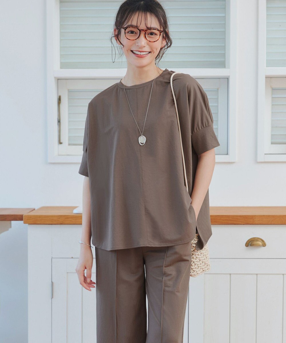 Tiaclasse 【接触冷感・洗える】イージーカットソードルマントップス 