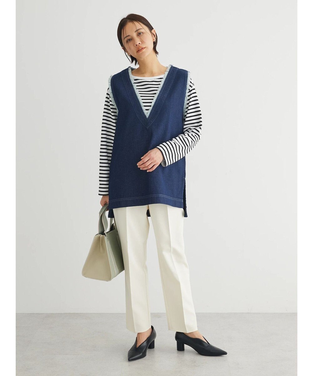 Green Parks Ｖネックフリンジベスト 