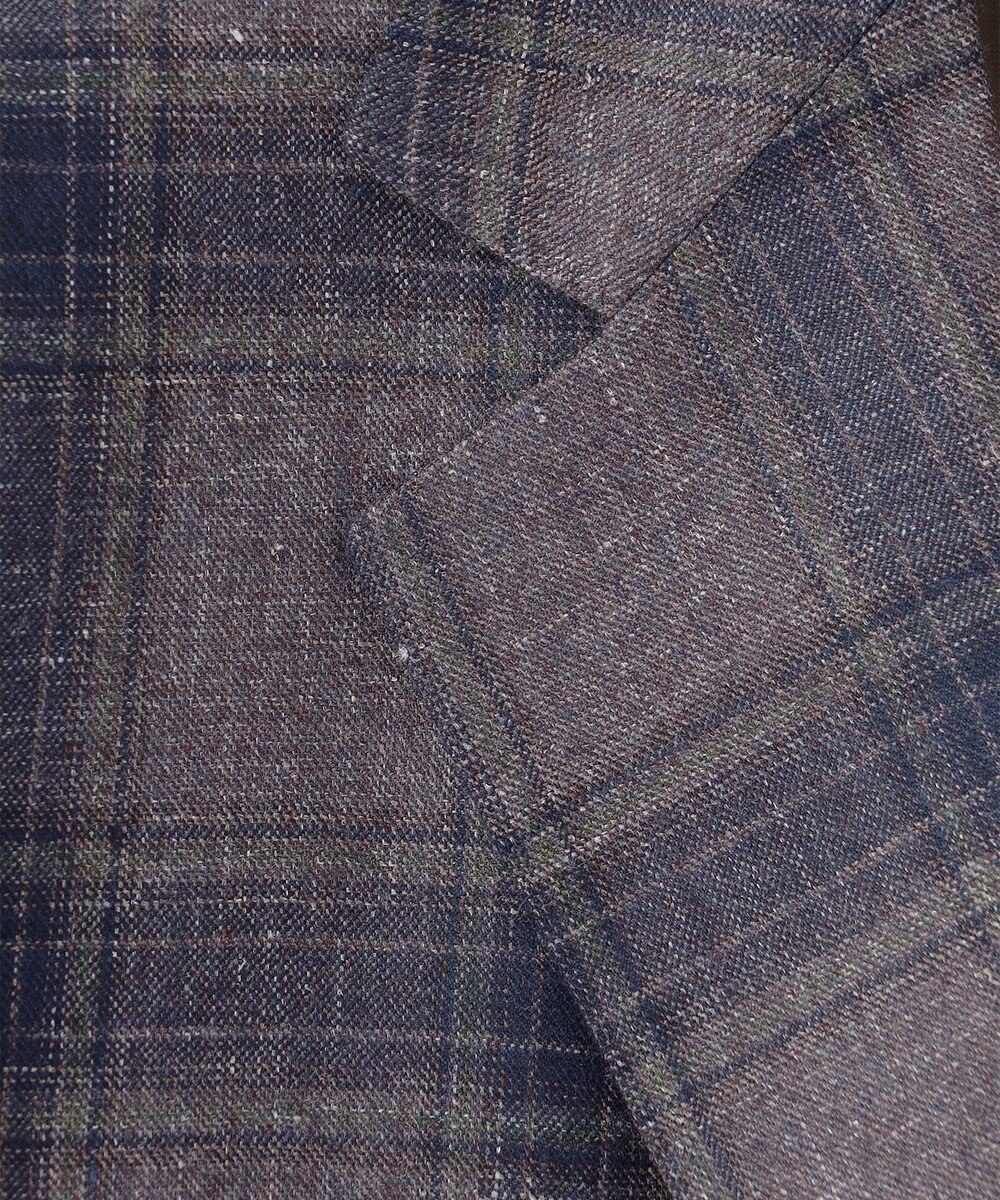 GOTAIRIKU 【DELFINO】シルクリネンライトツイード ジャケット 