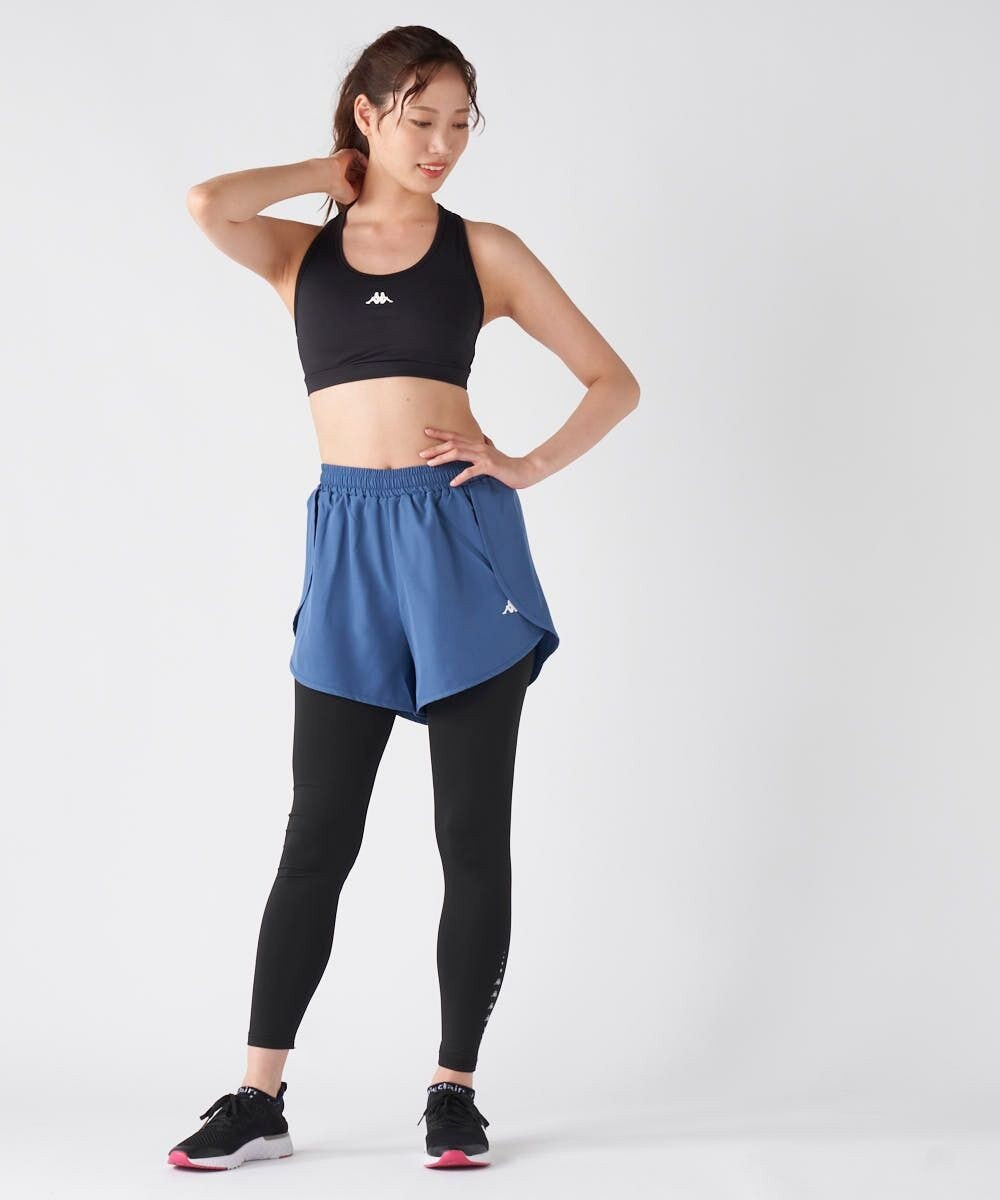 OP／FILA 【Kappa】カップ/リフレクター付き フィットネス スポーツブラトップ 