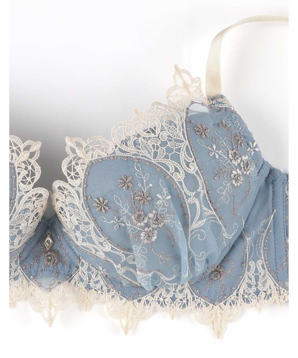 AMPHI ブラジャー 谷間メイク カップ上辺が浮きにくい Gカップまで対応 大きいサイズ 【Glama-Rich グラマリッチ ボリュームUPタイプ】 ブラ BYJ306 アンフィ／ワコール 