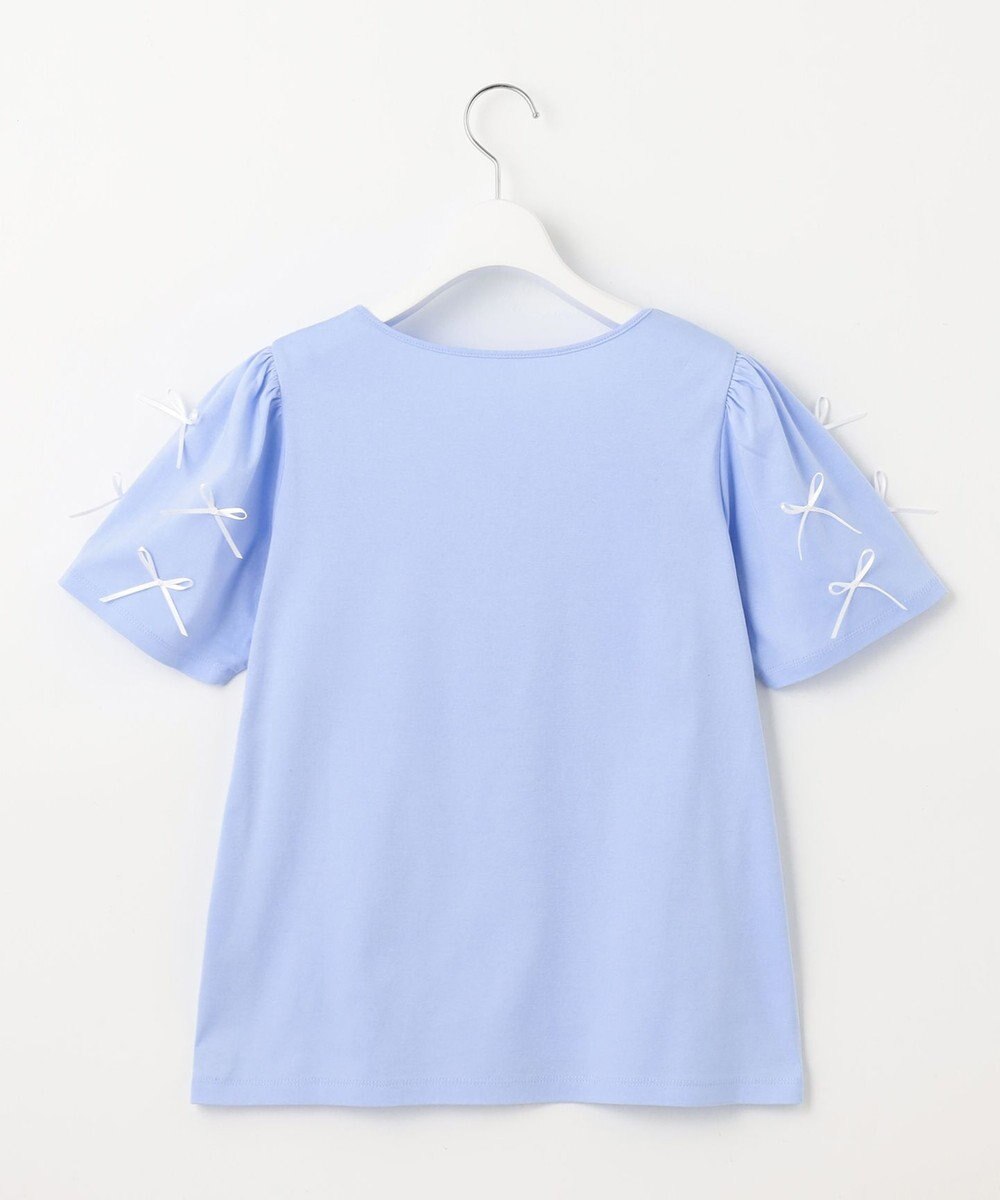 Feroux 【UVケア】ランダムリボンスリーブ Tシャツ 