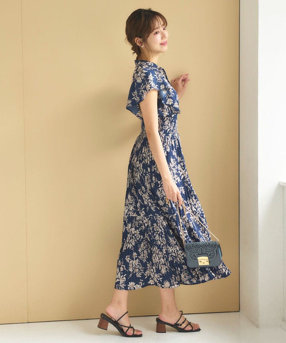 Feroux 【大好評につき新色・追加決定！】ウエストシャーリングデシン ワンピース 