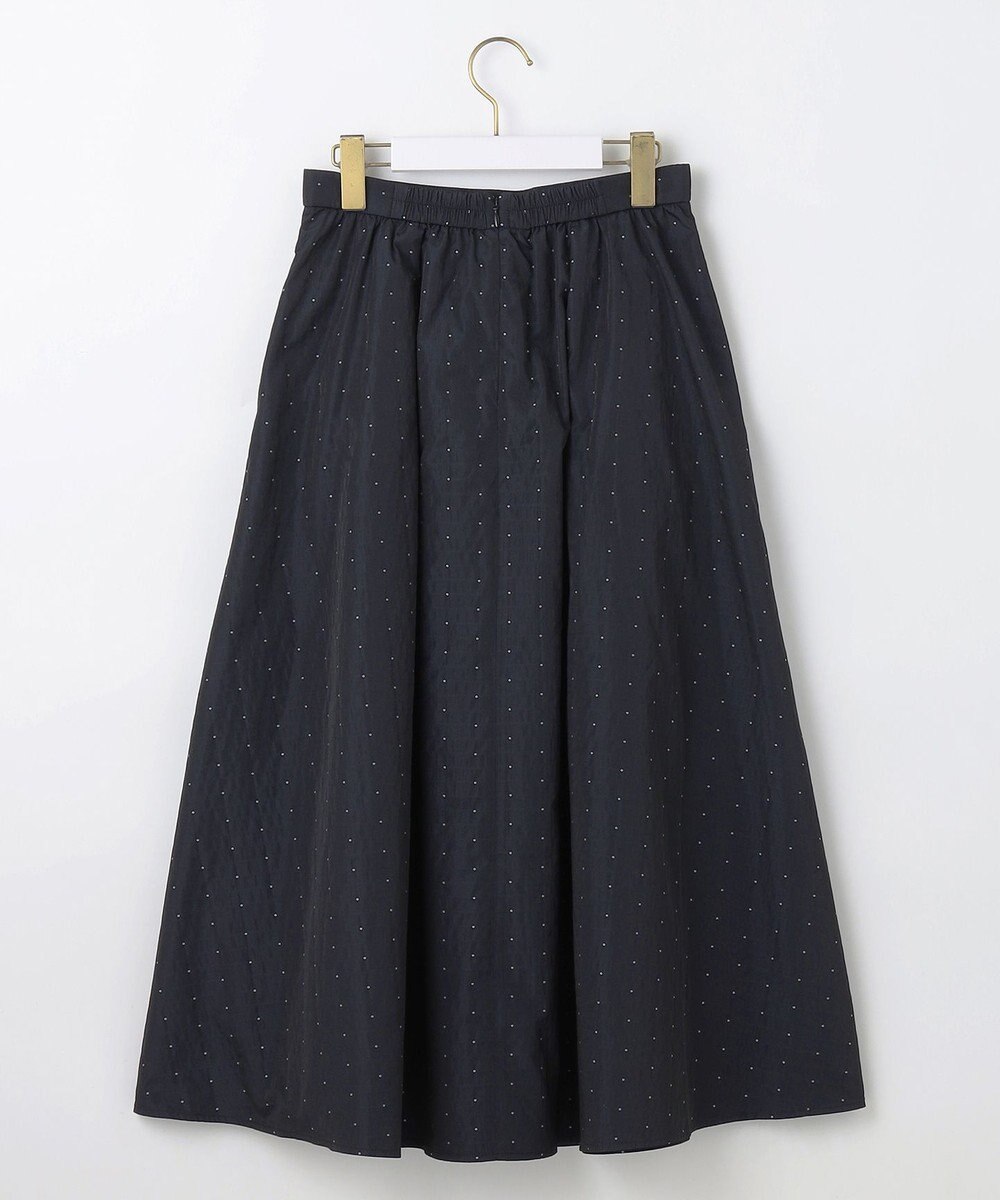 ANY SIS 【洗える】モノトーンドットジャカード スカート 