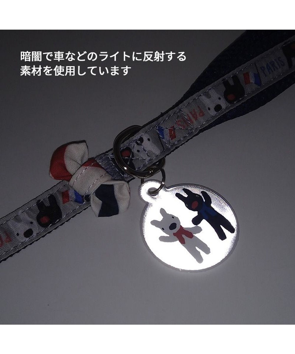 PET PARADISE リサとガスパール リボン付きリード 《パリ柄》  ＳＳ~Ｓ 小型犬 