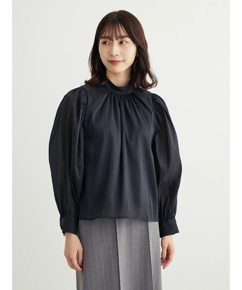 Green Parks ・ＥＬＥＮＣＡＲＥ　ＤＵＥ　バックリボンブラウス 