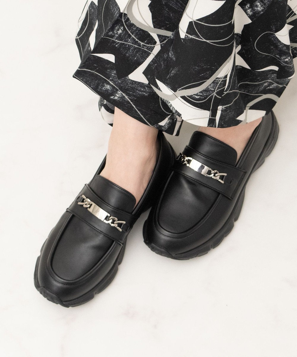 Bridget Birkin 【PARADIS COULEUR】メタルチェーンローファースニーカー 