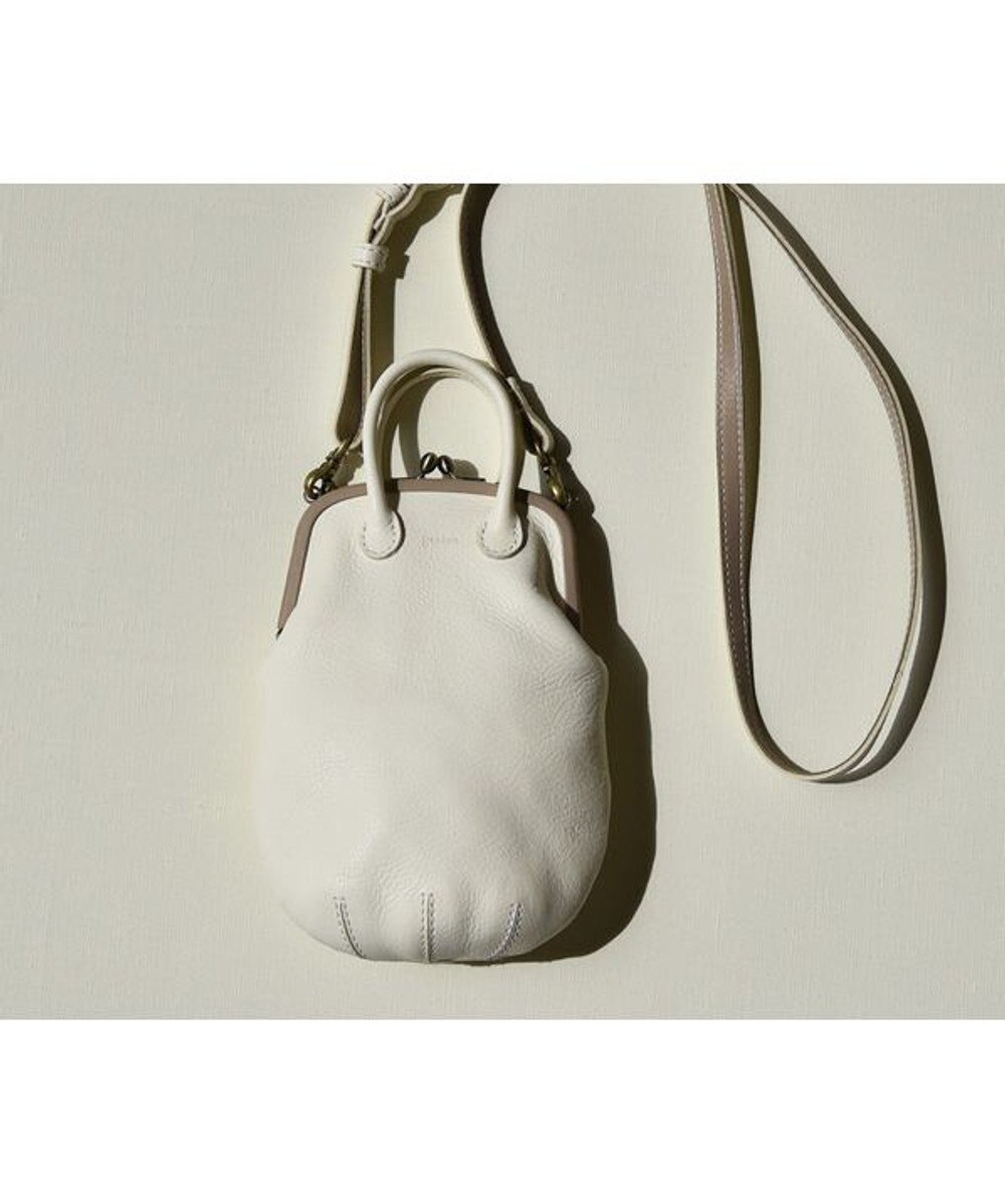 genten ミネルヴァキッコ 口金ショルダーバッグ 