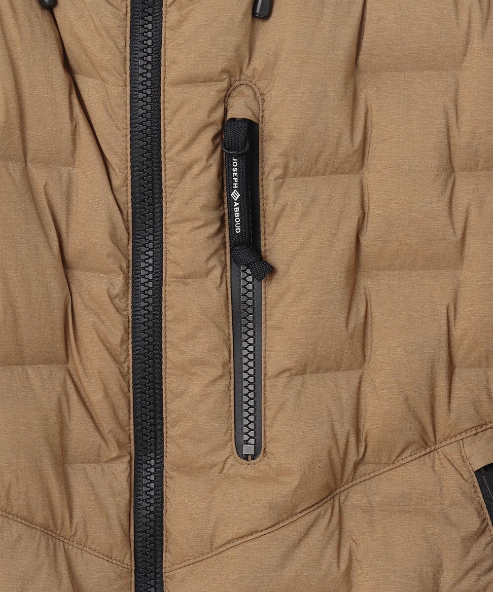 JOSEPH ABBOUD MOUNTAIN 【ストレッチ/撥水/軽量/パッカブル/ライナードッキング対応】2WAYストレッチ ダウン パーカー 