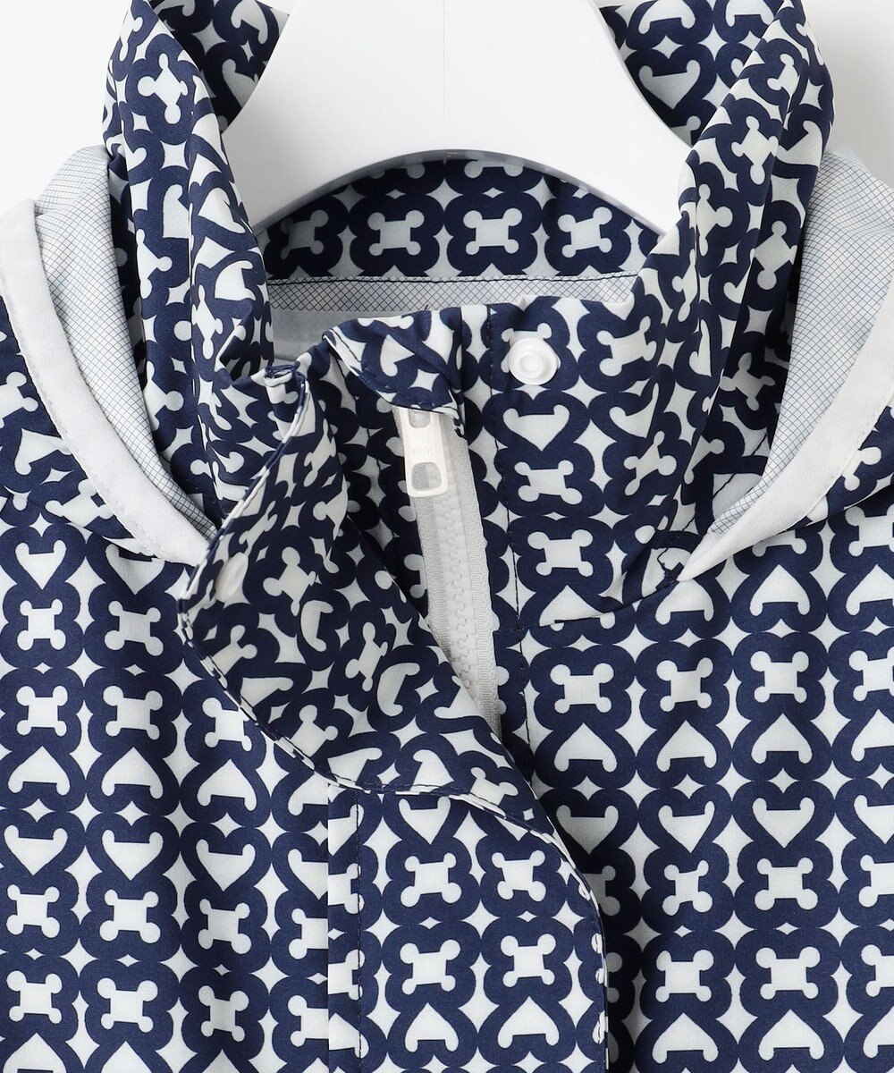 23区GOLF 【WOMEN】モノグラム ポケッタブルレインワンピース 