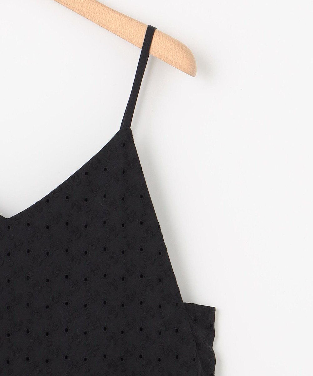 組曲 【WEB限定】エンブロイダリーレースサロペット 