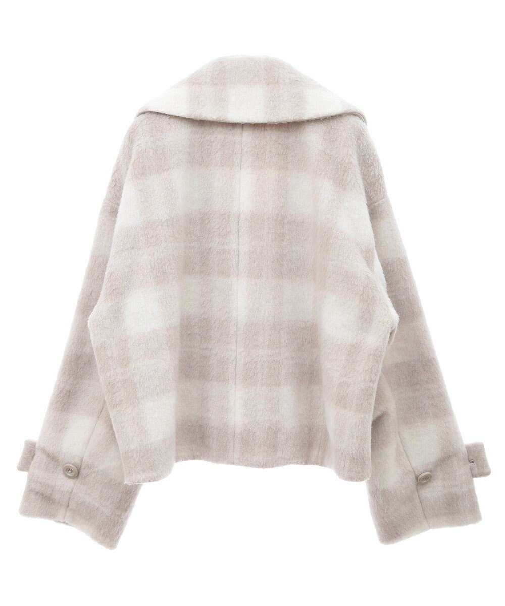 earth music&ecology シャギーショートコート 