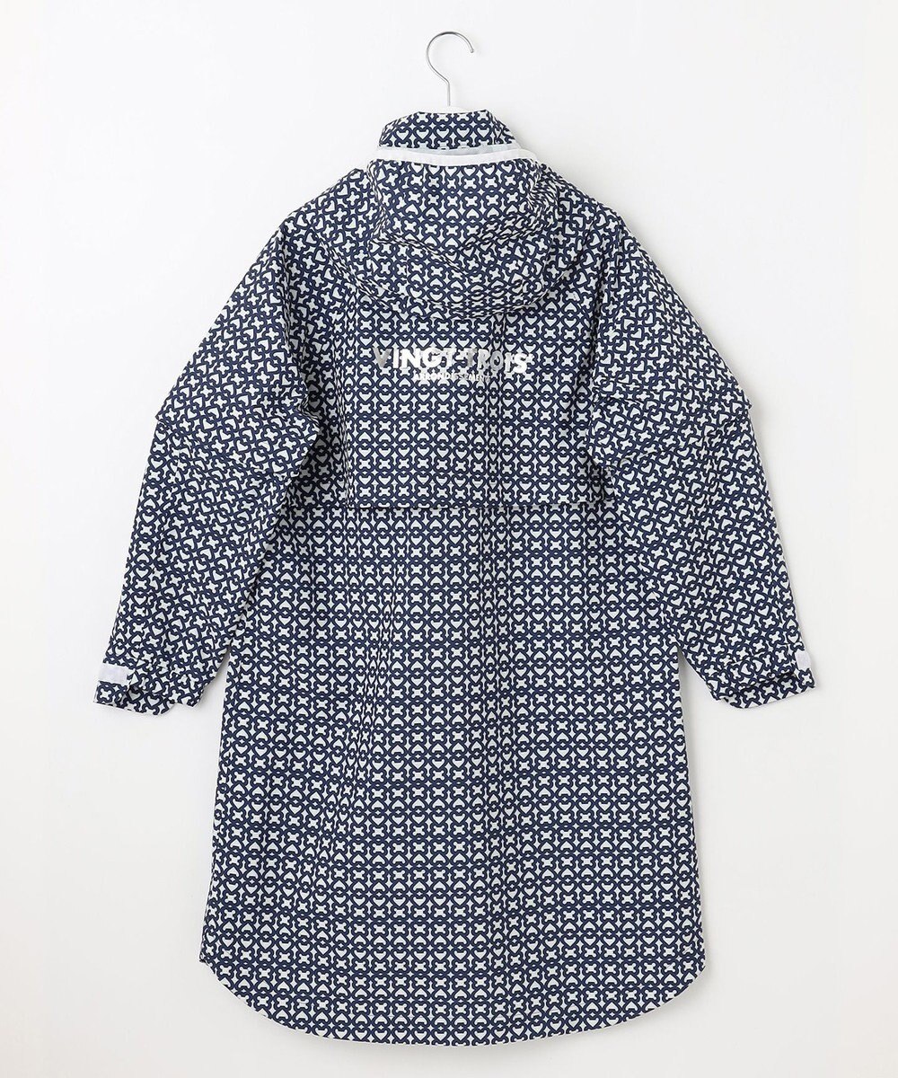 23区GOLF 【WOMEN】モノグラム ポケッタブルレインワンピース 