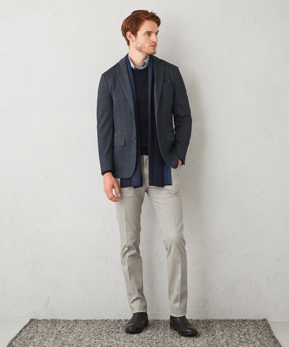 JOSEPH ABBOUD 【多機能/ストレッチ】ツィーディージャージー ジャケット 