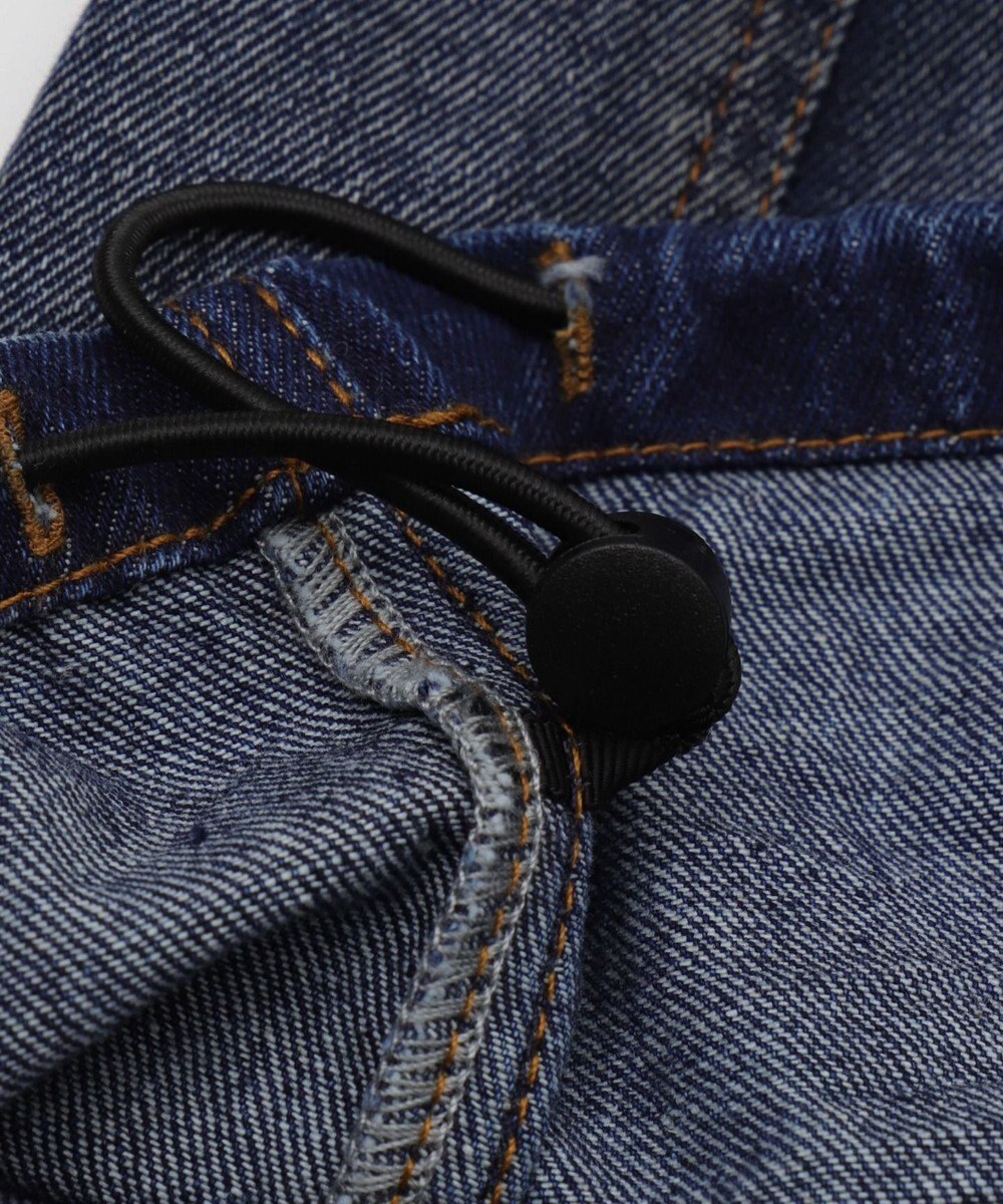 WEGO ローライズバギーフレアデニムカーゴパンツ 