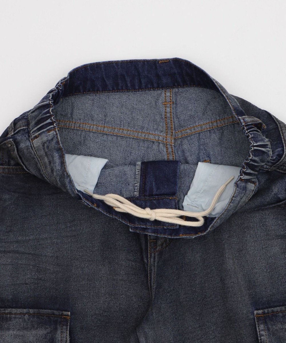 WEGO ローライズバギーフレアデニムカーゴパンツ 