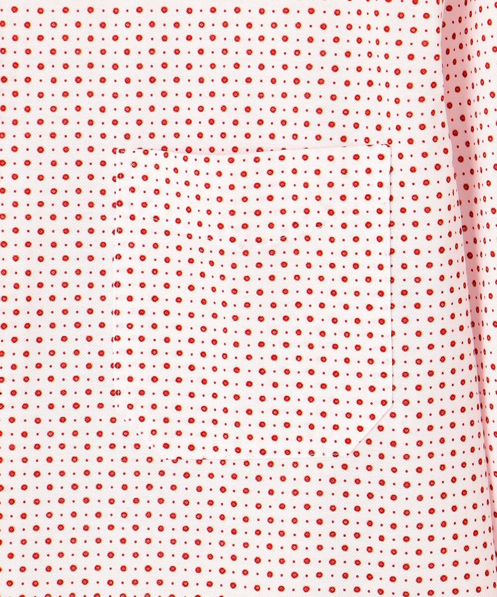 JOSEPH ABBOUD 【キングサイズ・快適な着心地・イージーケア】コンパクトジャージープリント シ ャツ 