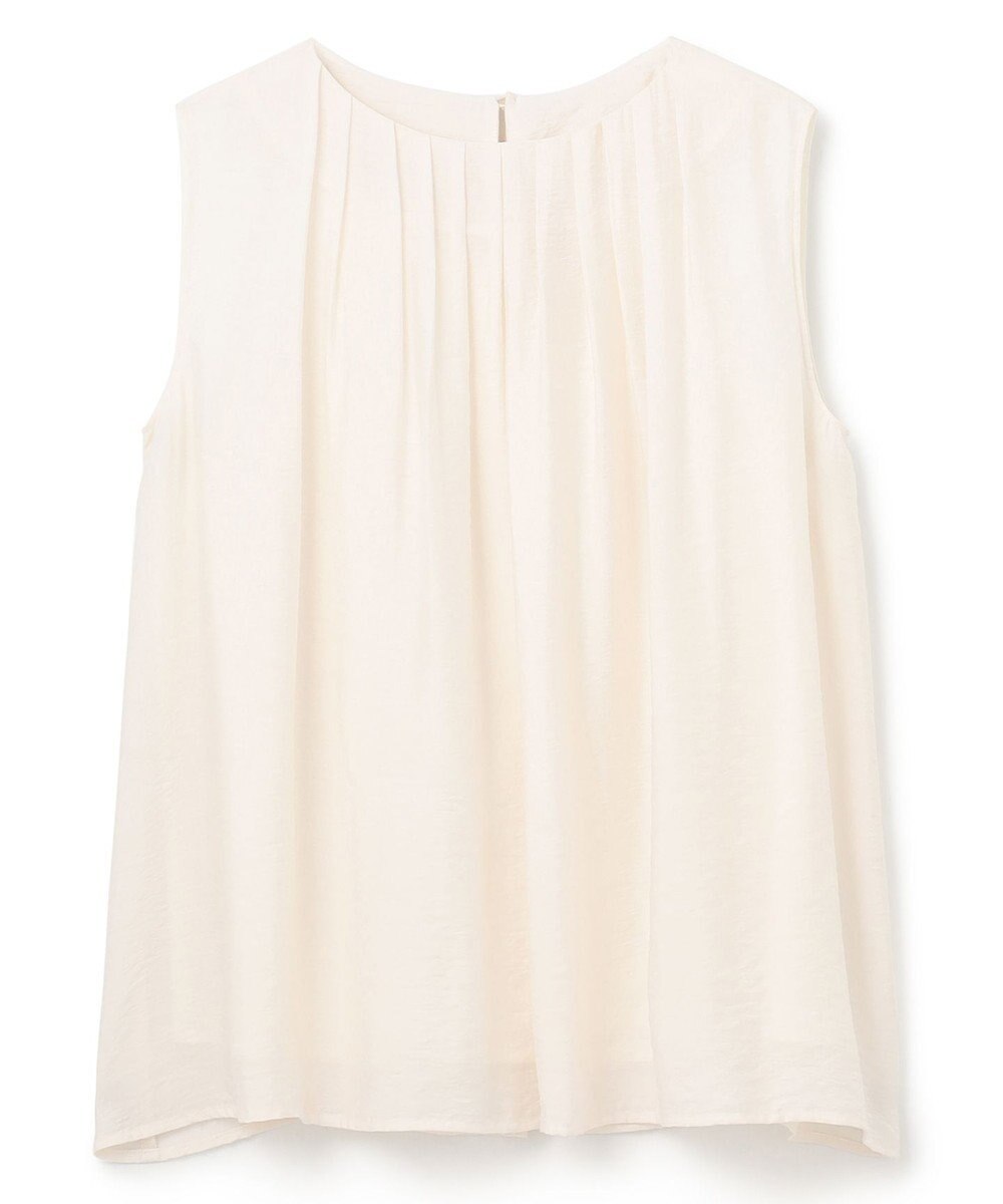 UNFILO ヴィンテージシアー プリーツブラウス 