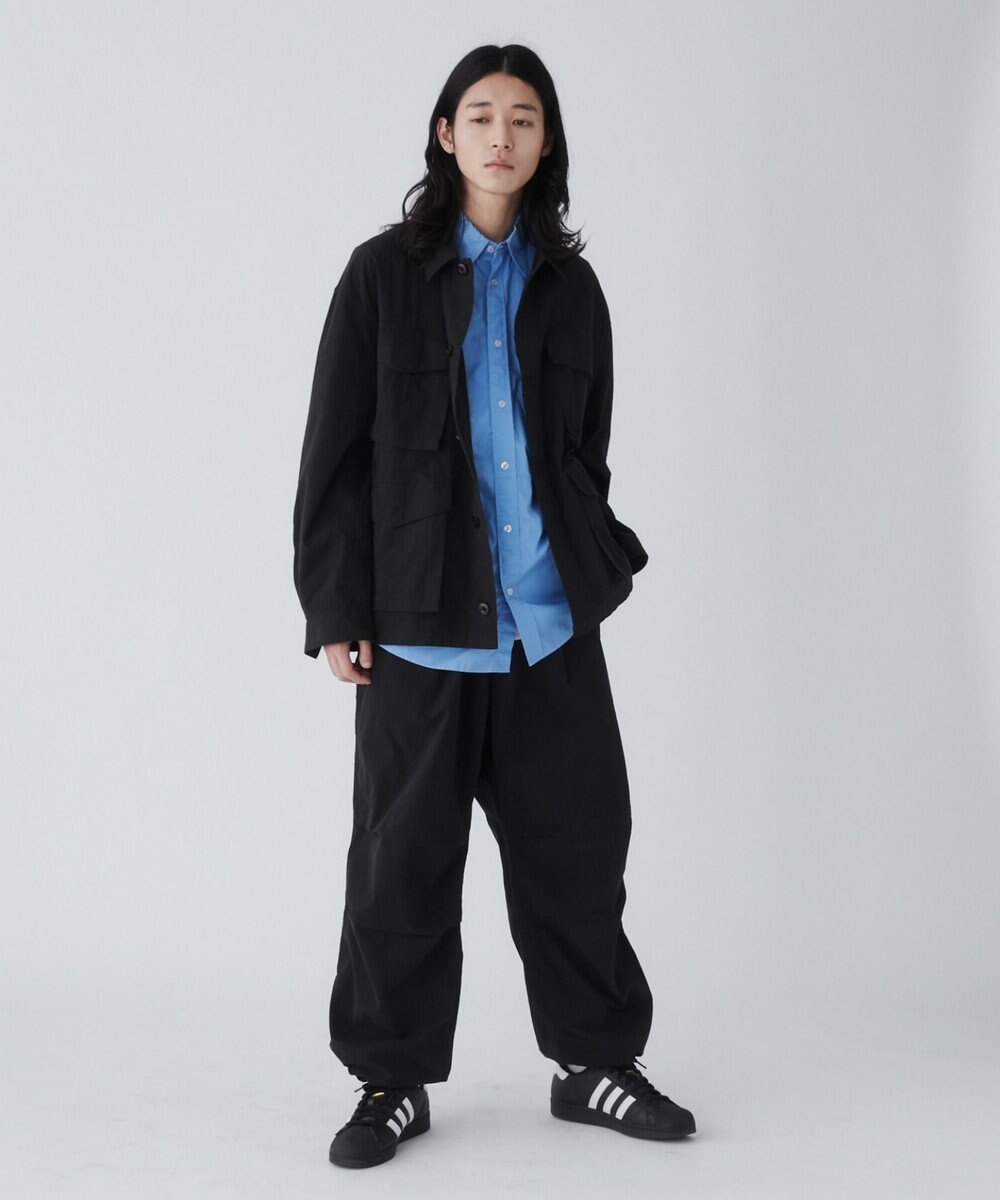 WEGO サイドスリットパラシュートパンツ 