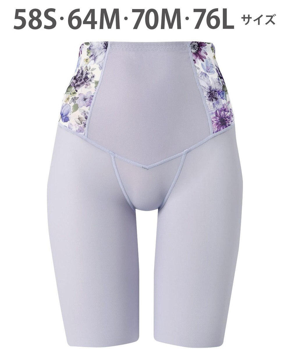 WACOAL ガードル 【肌リフト】 下半身のたるみをリフトアップ スリムなシルエット ロング丈 一枚ばき可能 Qサイズまで対応 大きいサイズ レディース GRC424 /ワコール 