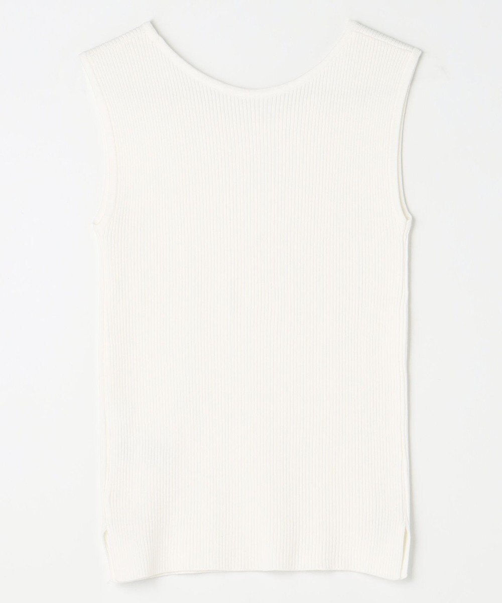 ANY L 【2SET】シアーロゴニット×タンクトップセット 