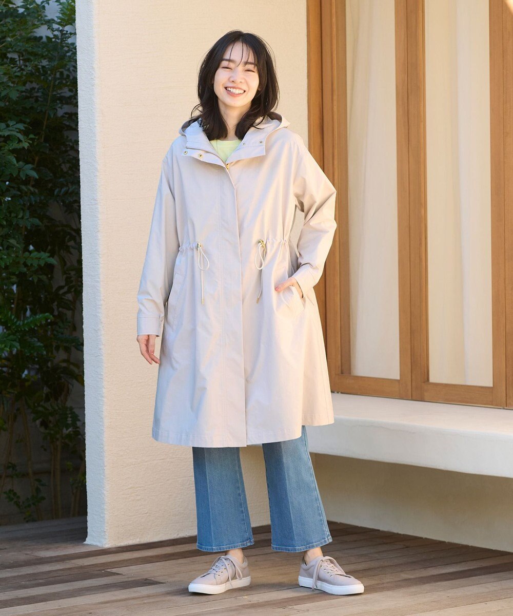 ANY 【手洗い可能】ライトフーデットコート 