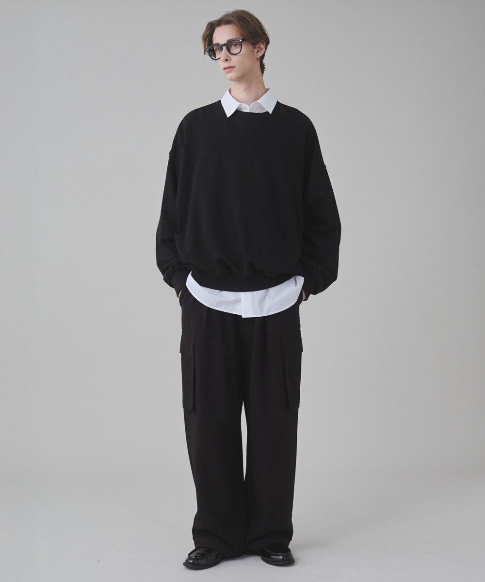 WEGO 【ユニセックス着用ITEM】バルーンクロップドプルオーバー 